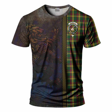MacMillan (McMillan) Tartan Family Crest T-Shirt Alba Gu Brath Be Brave Lion Ancient Style