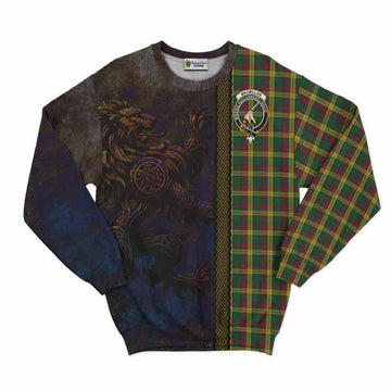 MacMillan (McMillan) Tartan Family Crest Sweatshirt Alba Gu Brath Be Brave Lion Ancient Style