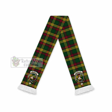 MacMillan (McMillan) Tartan Ruffneck Scarf with Family Crest