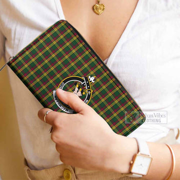 MacMillan (McMillan) Tartan Women's Leather Wallet with Family Crest