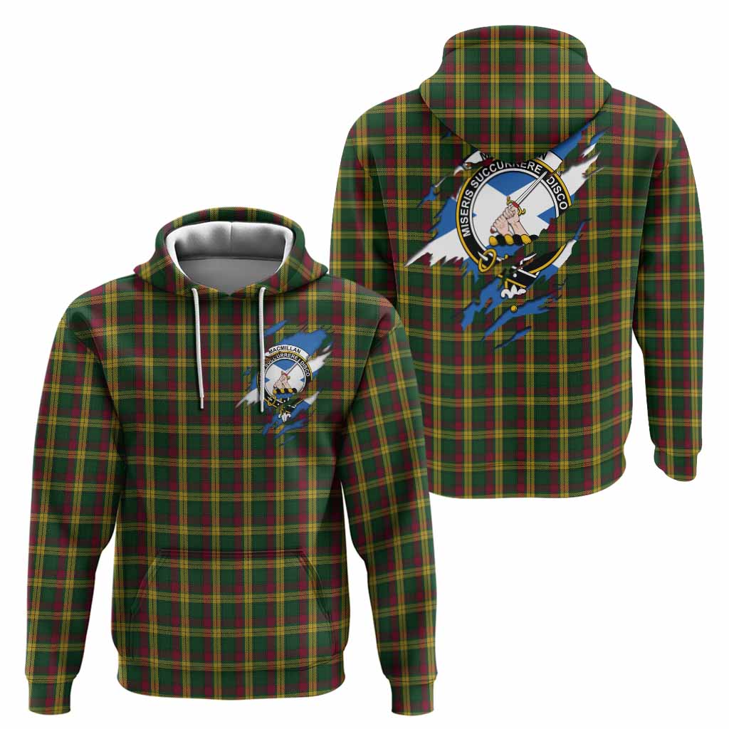 MacMillan (McMillan) Clan Crest In Me Tartan Hoodie Scotland Flag Style