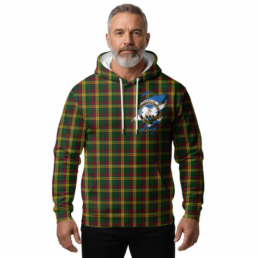 MacMillan (McMillan) Clan Crest In Me Tartan Hoodie Scotland Flag Style