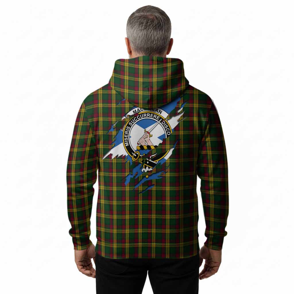 MacMillan (McMillan) Clan Crest In Me Tartan Hoodie Scotland Flag Style