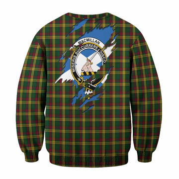 MacMillan (McMillan) Clan Crest In Me Tartan Sweatshirt Scotland Flag Style