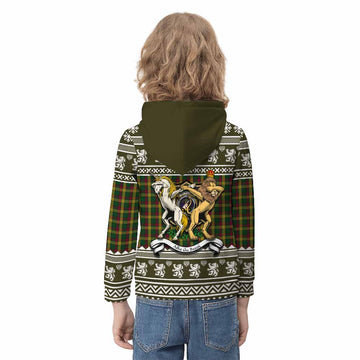 MacMillan (McMillan) Clan Tartan Crest Christmas Kid Hoodie Coat of Arms Funny Style