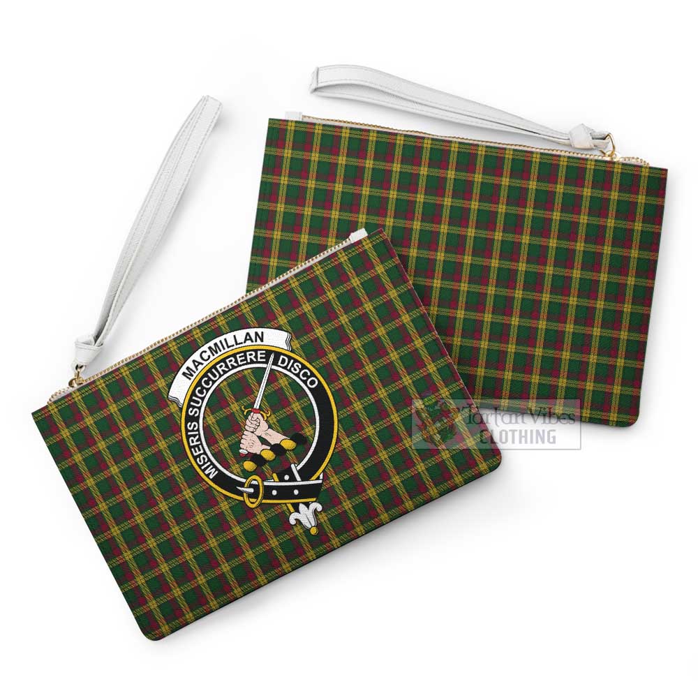 Tartan Vibes Clothing MacMillan (McMillan) Family Crest Tartan Clutch Bag