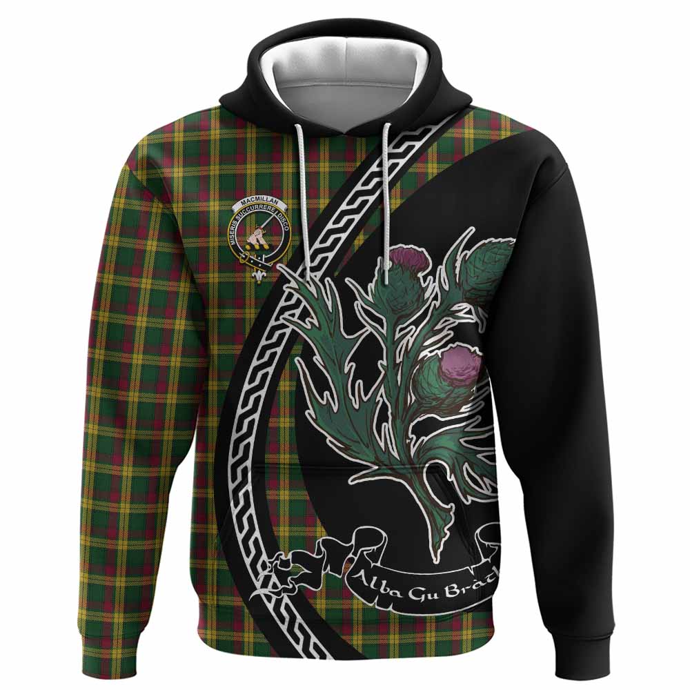 MacMillan (McMillan) Family Crest Tartan Hoodie Alba Thistle Inspired - Tartan Vibes Clothing