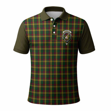 MacMillan (McMillan) Tartan Accent Polo Shirt with Family Crest