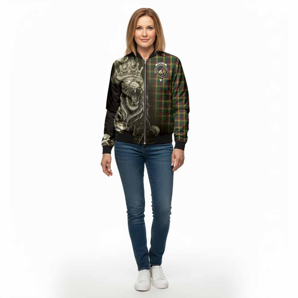 MacMillan (McMillan) Tartan Bomber Jacket Roaring Lion Heritage