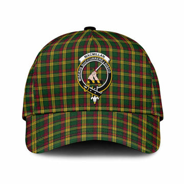 MacMillan (McMillan) Tartan Classic Cap with Family Crest