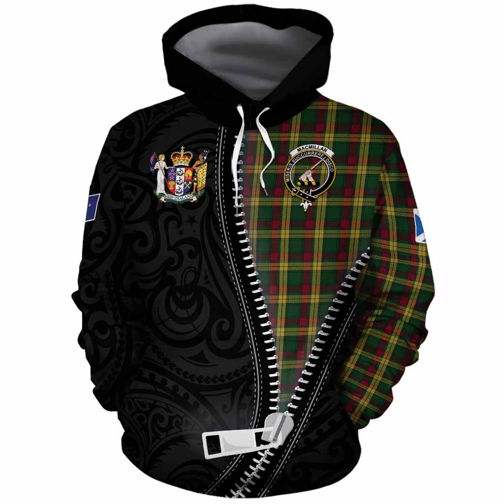 MacMillan (McMillan) Tartan Cotton Hoodie New Zealand Pattern Unique Zipper Stylized