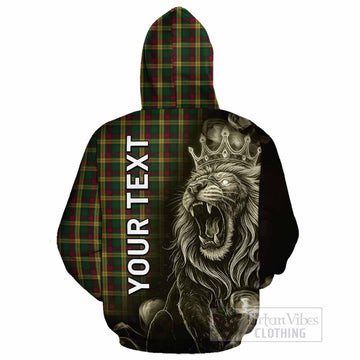 MacMillan (McMillan) Tartan Cotton Hoodie Roaring Lion Heritage