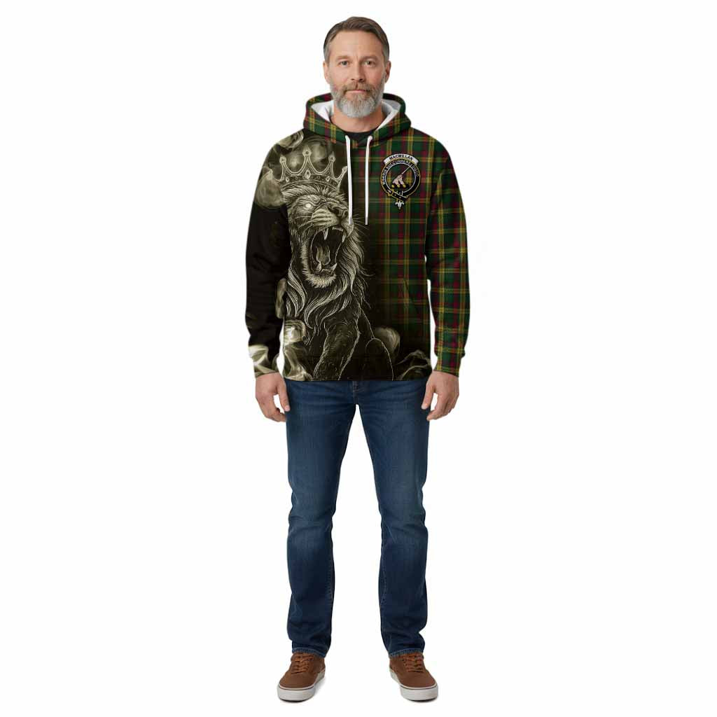 MacMillan (McMillan) Tartan Cotton Hoodie Roaring Lion Heritage