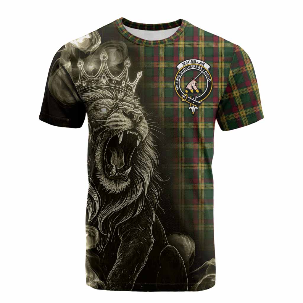 MacMillan (McMillan) Tartan Cotton T-shirt Roaring Lion Heritage
