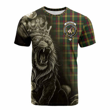 MacMillan (McMillan) Tartan Cotton T-shirt Roaring Lion Heritage