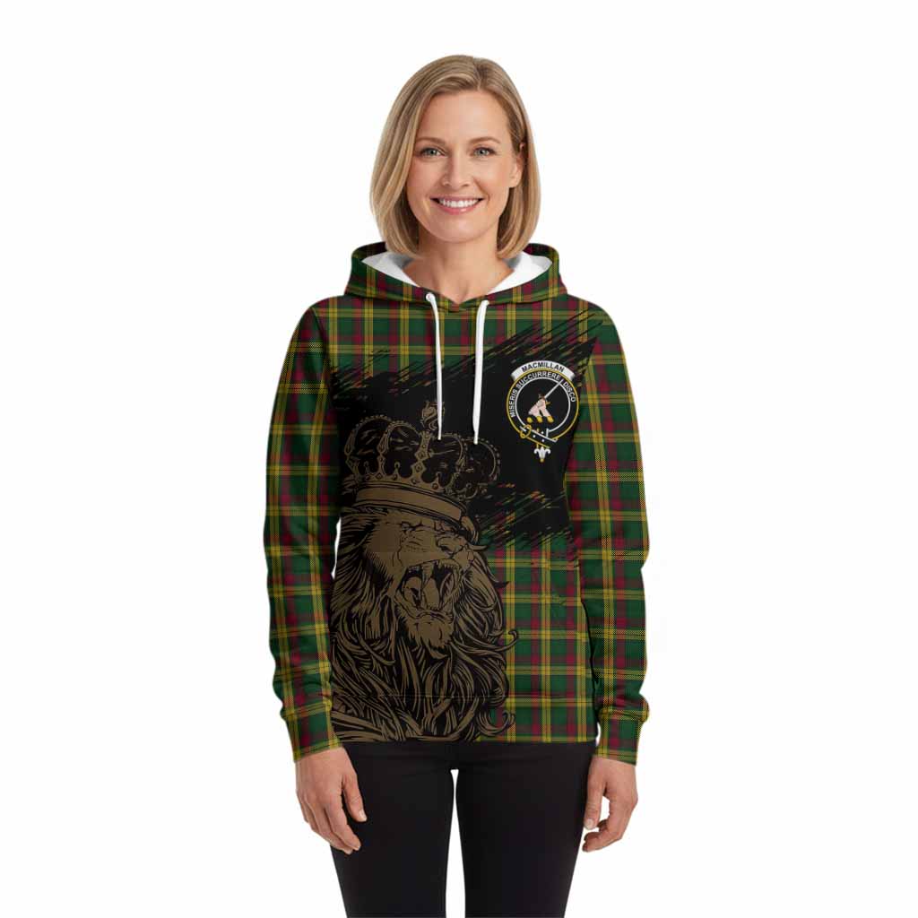 MacMillan (McMillan) Tartan Crest Hoodie Crowned Lion Heritage Style