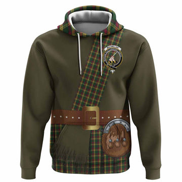 MacMillan (McMillan) Tartan Crest Hoodie Kilt Costume Style