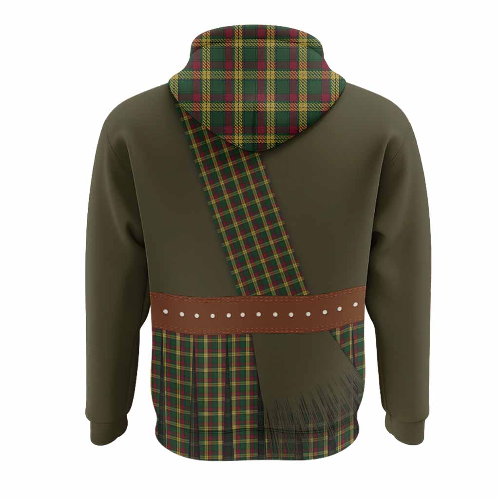 MacMillan (McMillan) Tartan Crest Hoodie Kilt Costume Style