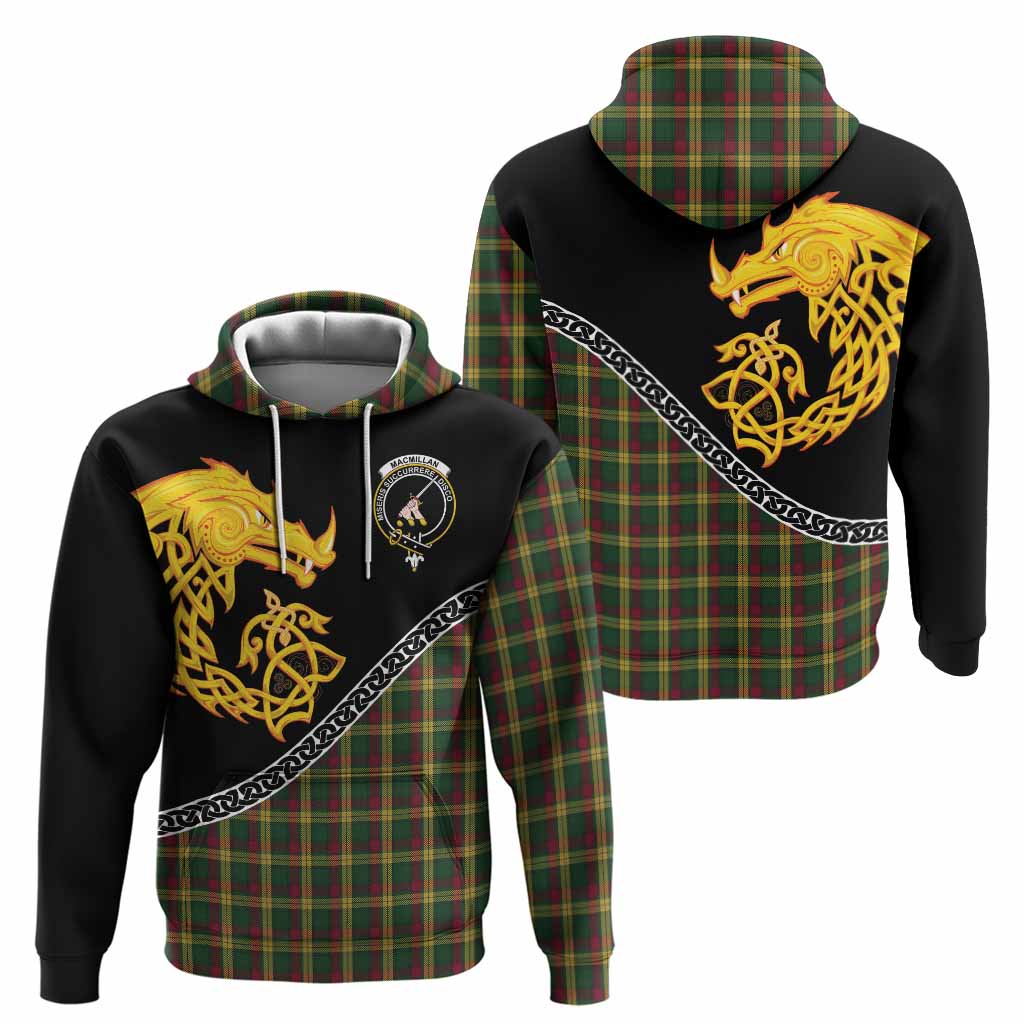 MacMillan (McMillan) Tartan Crest Hoodie Legendary Dragon Knot Half Style
