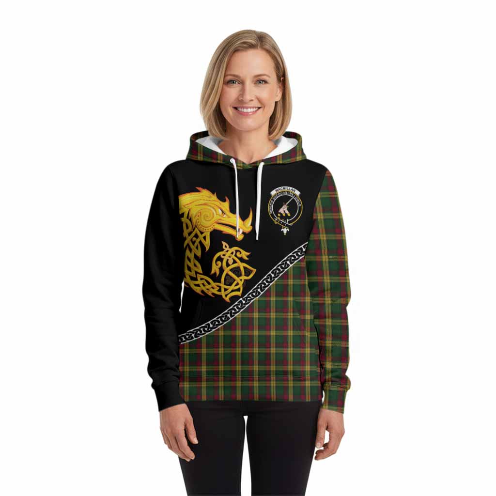 MacMillan (McMillan) Tartan Crest Hoodie Legendary Dragon Knot Half Style