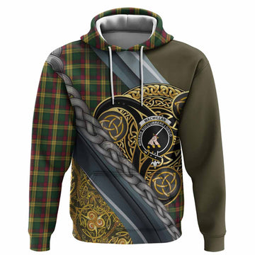 MacMillan (McMillan) Tartan Crest Hoodie Scottish Triskele Celtic