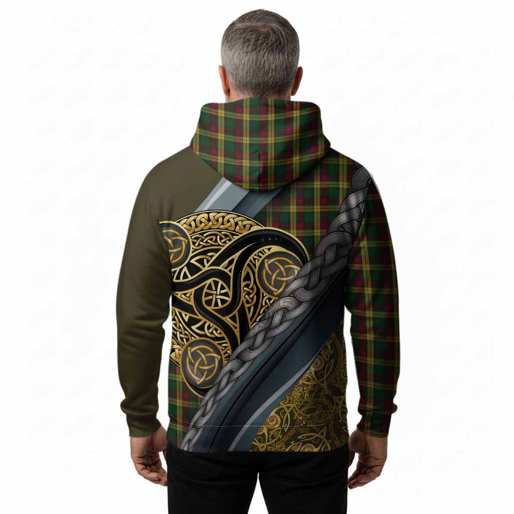 MacMillan (McMillan) Tartan Crest Hoodie Scottish Triskele Celtic