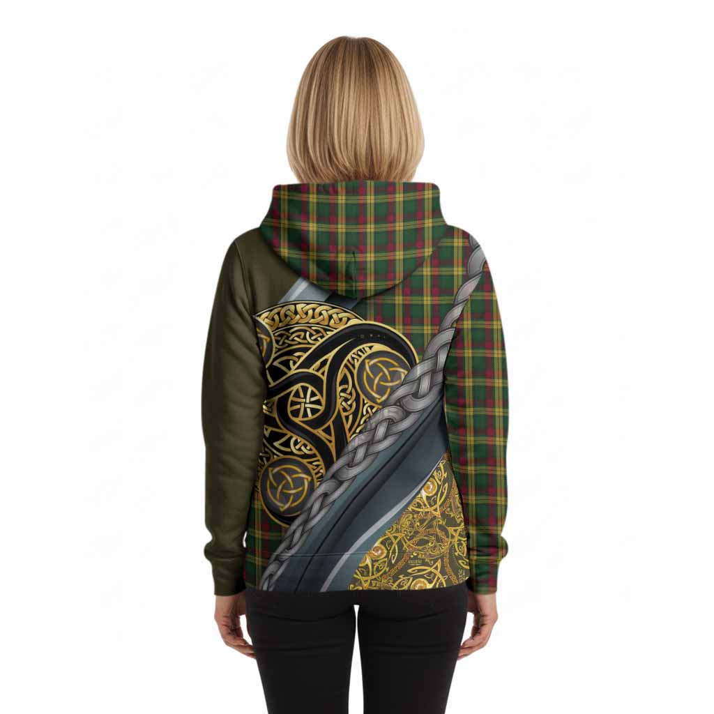 MacMillan (McMillan) Tartan Crest Hoodie Scottish Triskele Celtic