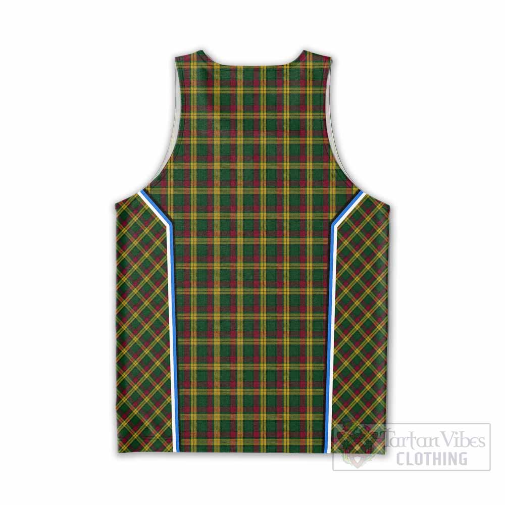 MacMillan (McMillan) Tartan Crest Men Tank Top Scotland Coat of Arm Flag Style - Tartan Vibes Clothing