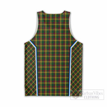 MacMillan (McMillan) Tartan Crest Men Tank Top Scotland Coat of Arm Flag Style
