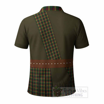 MacMillan (McMillan) Tartan Crest Polo Shirt Kilt Costume Style