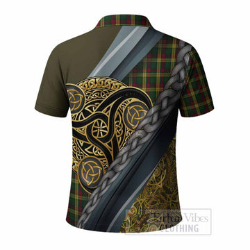 MacMillan (McMillan) Tartan Crest Polo Shirt Scottish Triskele Celtic