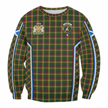 MacMillan (McMillan) Tartan Crest Sweatshirt Scotland Coat of Arm Flag Style - Tartan Vibes Clothing