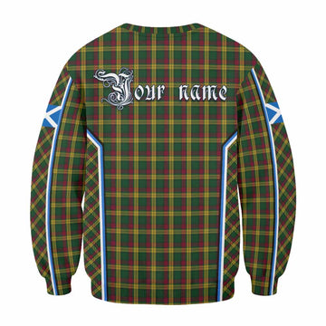 MacMillan (McMillan) Tartan Crest Sweatshirt Scotland Coat of Arm Flag Style - Tartan Vibes Clothing