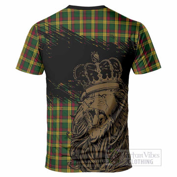 MacMillan (McMillan) Tartan Crest T-Shirt Crowned Lion Heritage Style