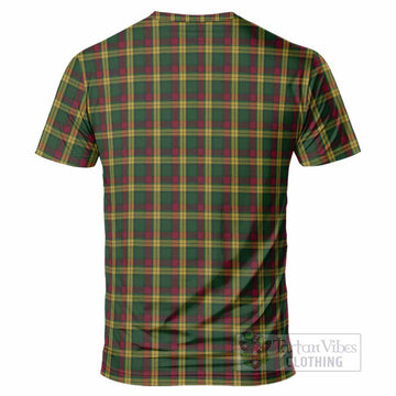 MacMillan (McMillan) Tartan Crest T-Shirt Ferocious Lion Style
