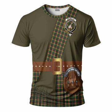 MacMillan (McMillan) Tartan Crest T-Shirt Kilt Costume Style