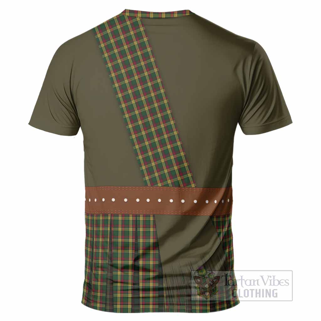 MacMillan (McMillan) Tartan Crest T-Shirt Kilt Costume Style