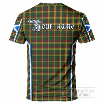 MacMillan (McMillan) Tartan Crest T-shirt Scotland Coat of Arm Flag Style - Tartan Vibes Clothing
