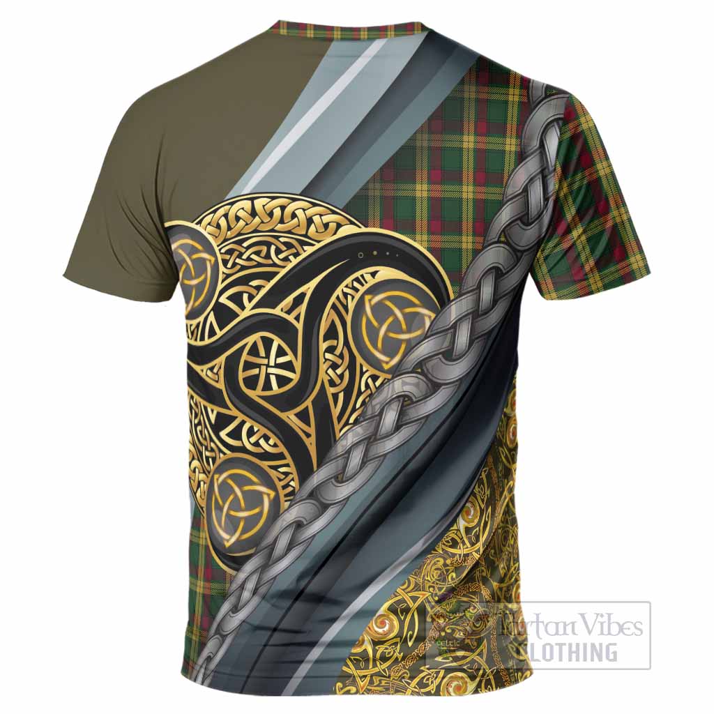 MacMillan (McMillan) Tartan Crest T-Shirt Scottish Triskele Celtic