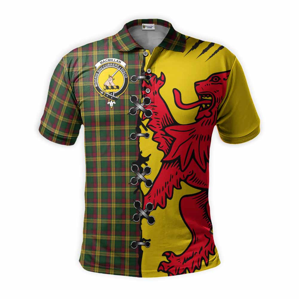 MacMillan (McMillan) Tartan Family Crest Polo Shirt Lion Rampant Honor - Tartan Vibes Clothing