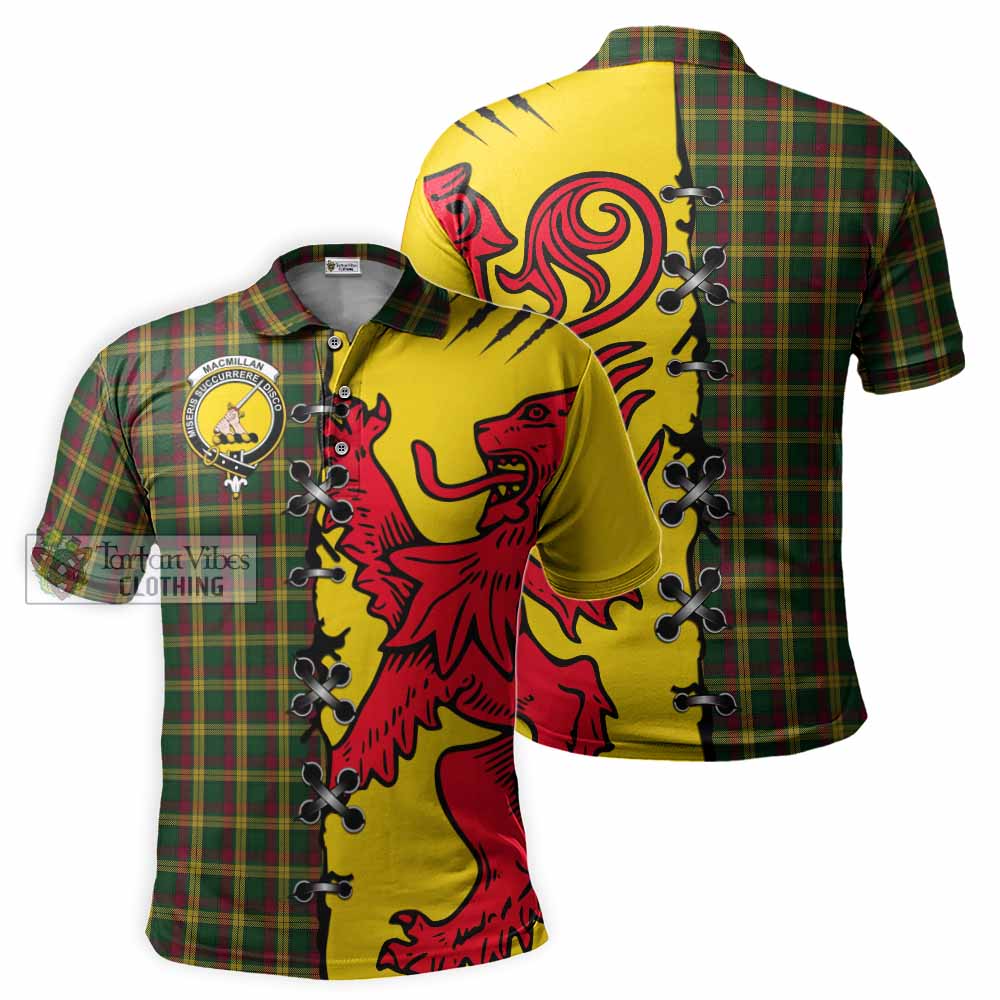 MacMillan (McMillan) Tartan Family Crest Polo Shirt Lion Rampant Honor - Tartan Vibes Clothing