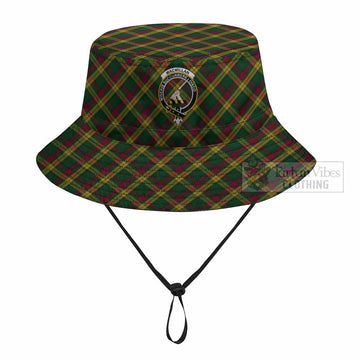 MacMillan (McMillan) Tartan Fishing Hat with Family Crest