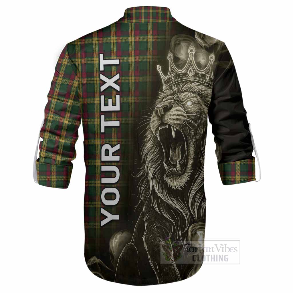 MacMillan (McMillan) Tartan Ghillie Shirt Roaring Lion Heritage