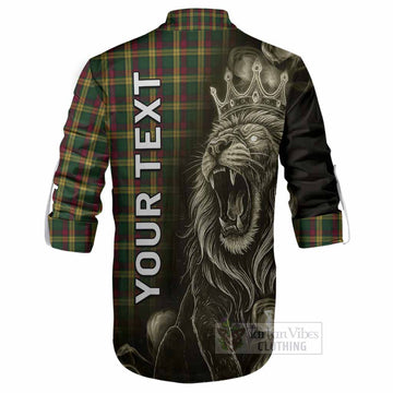 MacMillan (McMillan) Tartan Ghillie Shirt Roaring Lion Heritage