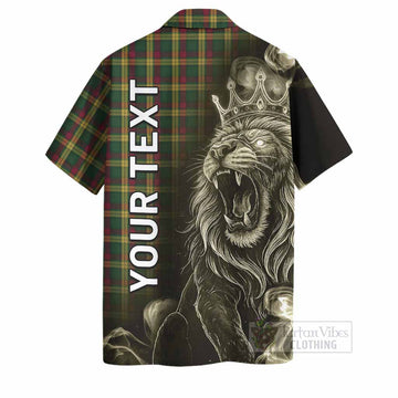 MacMillan (McMillan) Tartan Hawaiian Shirt Roaring Lion Heritage