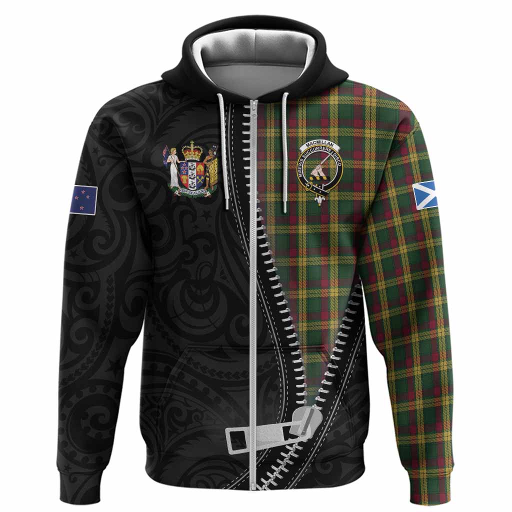 MacMillan (McMillan) Tartan Hoodie New Zealand Pattern Unique Zipper Stylized