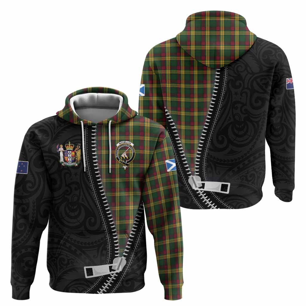 MacMillan (McMillan) Tartan Hoodie New Zealand Pattern Unique Zipper Stylized