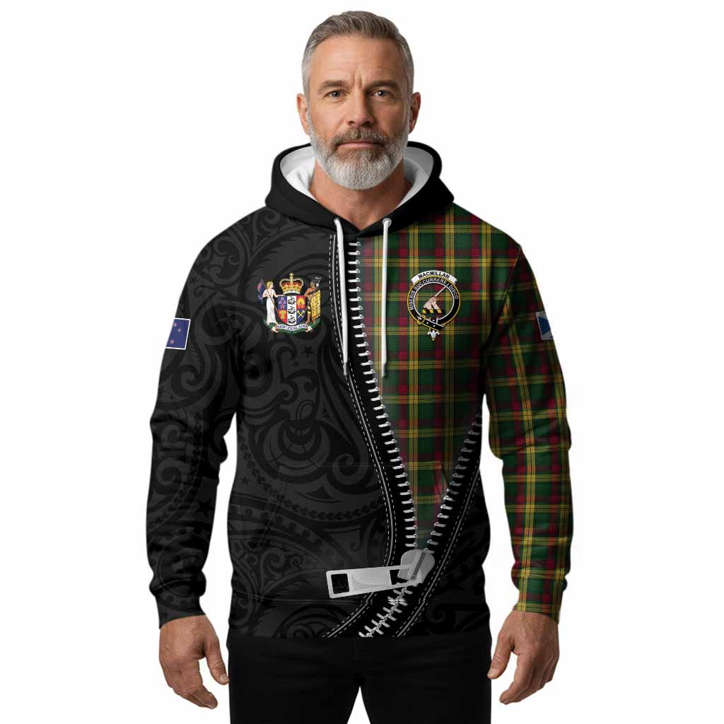 MacMillan (McMillan) Tartan Hoodie New Zealand Pattern Unique Zipper Stylized