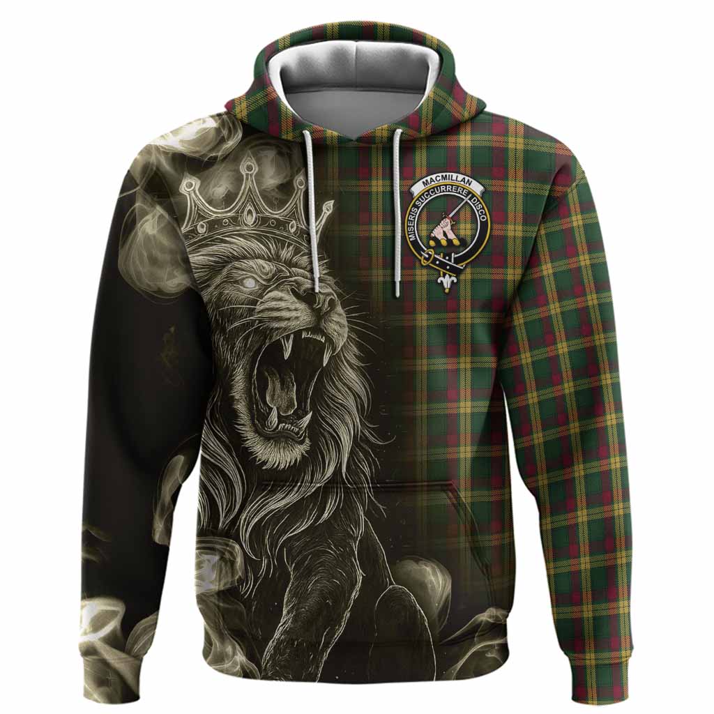 MacMillan (McMillan) Tartan Hoodie Roaring Lion Heritage