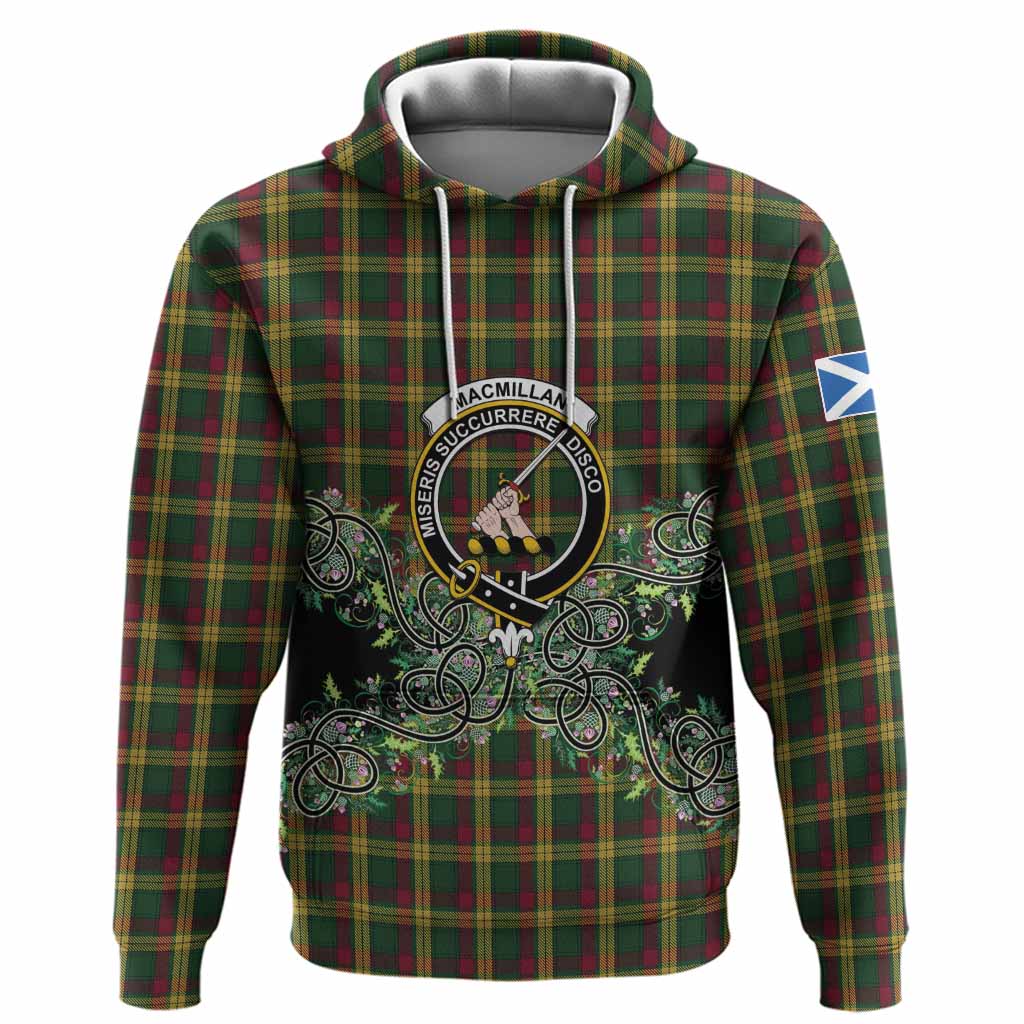 MacMillan (McMillan) Tartan Hoodie Thistle Scottish Spirit